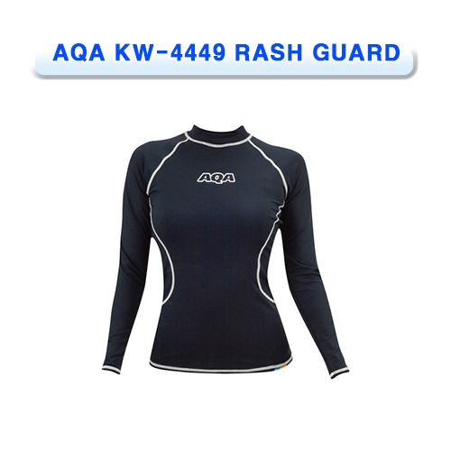 KW-4449 래시가드 여성용 (소통~소진시까지) [AQA] 에이큐에이 KW-4449 LASH GUARD SHIRTS FOR WOMAN